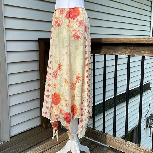 Boho Floral Skirt by Express - Picture 7 of 14